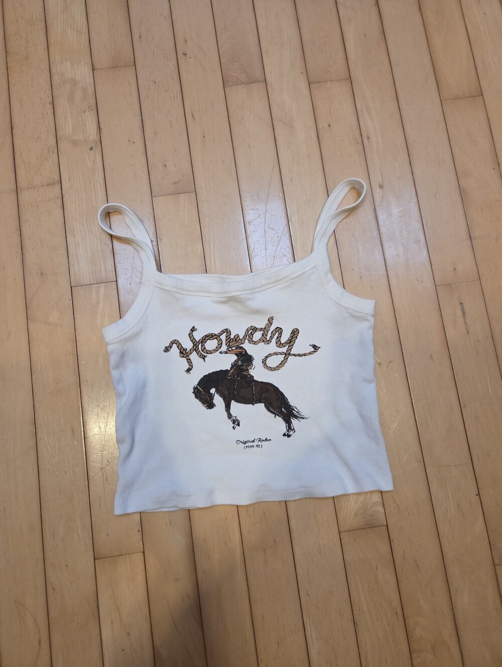 Western 'Howdy' Graphic Cami